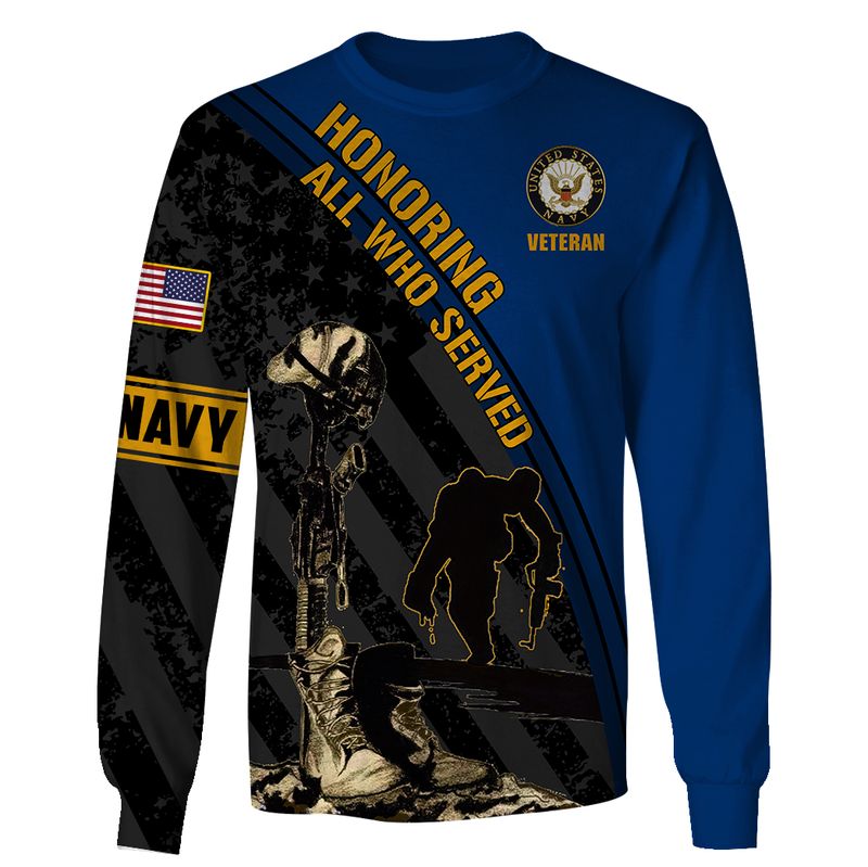 Navy Veteran 3D Printed VN207 | Brosvet