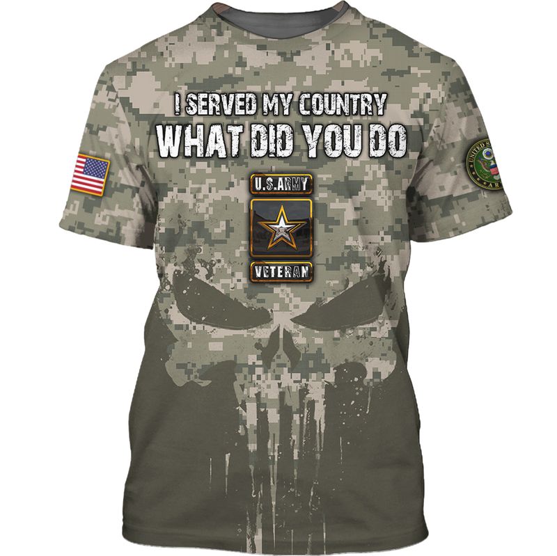 Army Veteran 3D Printed VN109 | Brosvet