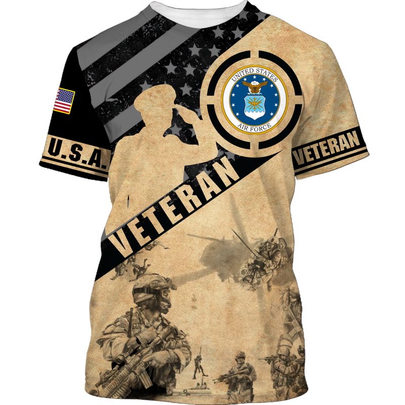 Air Force Veteran 3D Printed VN402|Brosvet