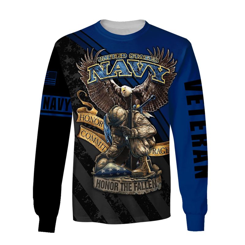 Navy Veteran 3D Printed VN201|Brosvet