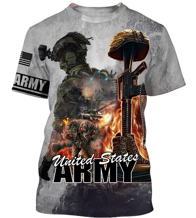 Army Veteran 3D Printed VN102|Brosvet