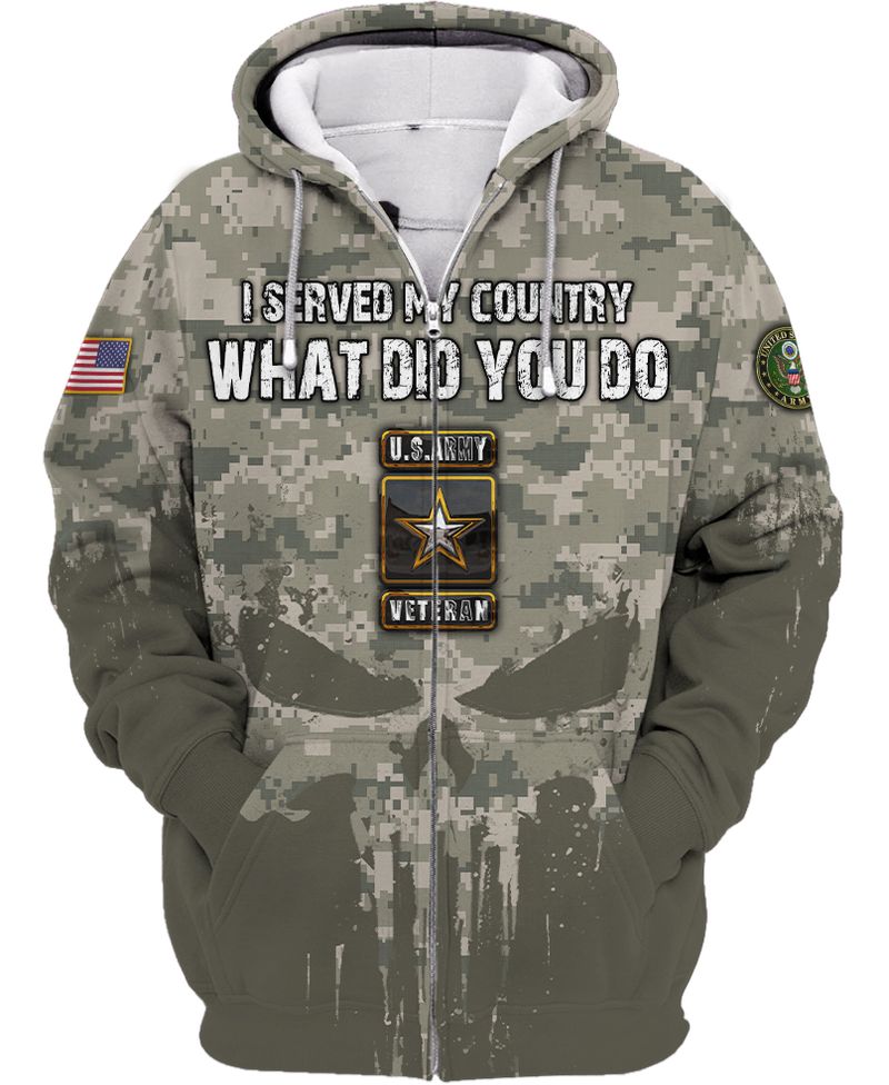 Army Veteran 3D Printed VN109 | Brosvet