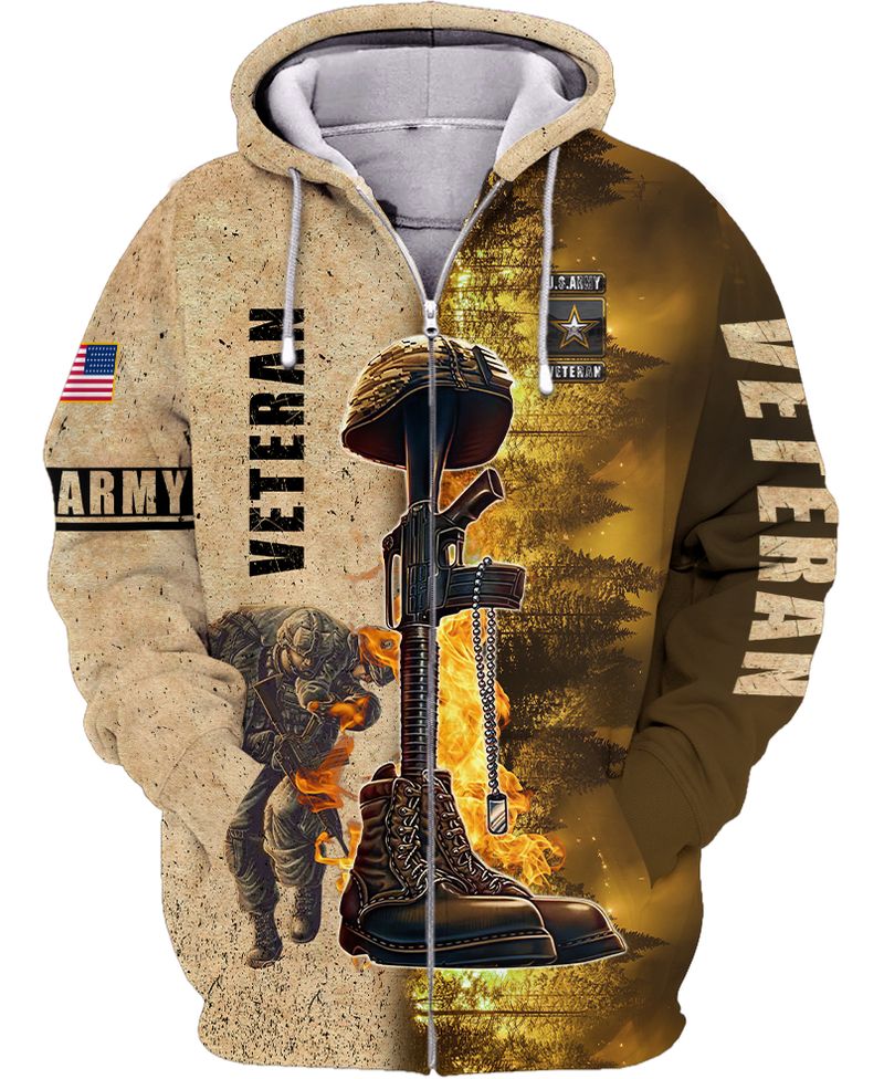 Army Veteran 3D Printed VN111 | Brosvet