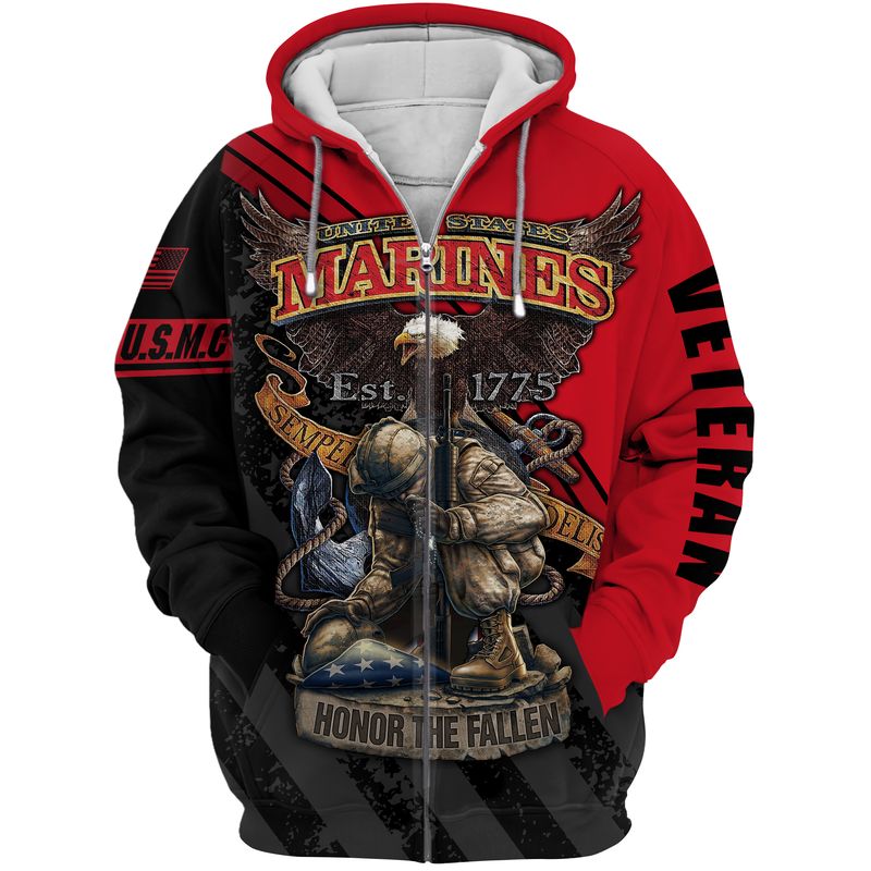 Marine Corps Veteran 3D Printed VN303|Brosvet