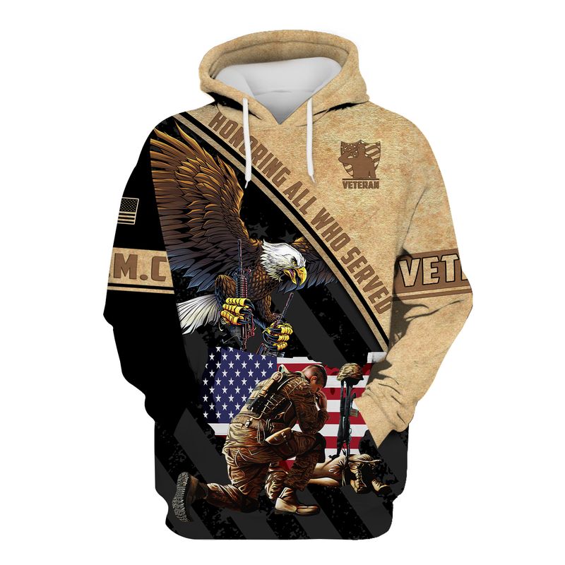 Marine Corps Veteran 3D Printed VN302|Brosvet