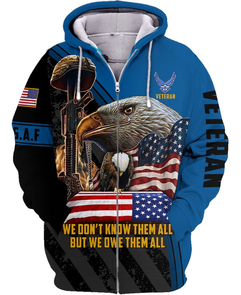 Air Force Veteran 3D Printed VN404 |Brosvet