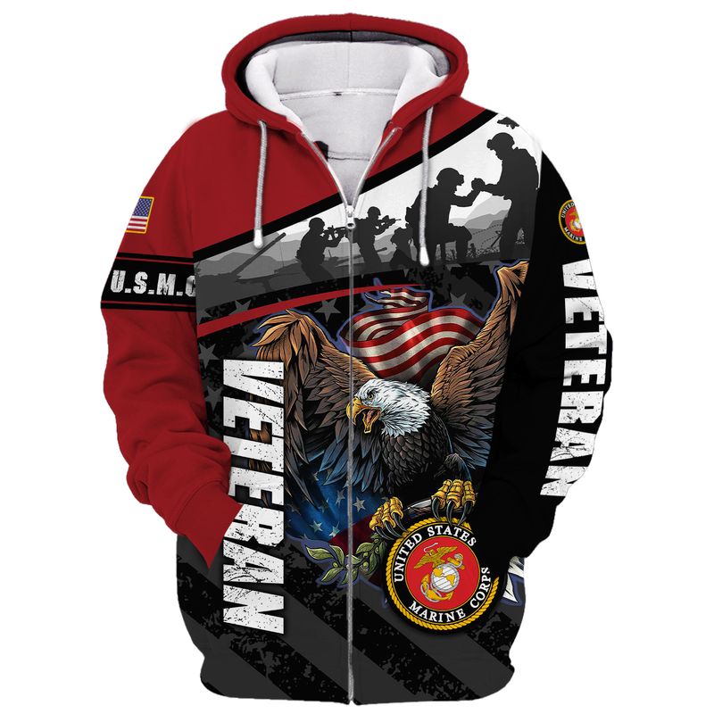 Marine Corps Veteran 3D Printed VN304 |Brosvet