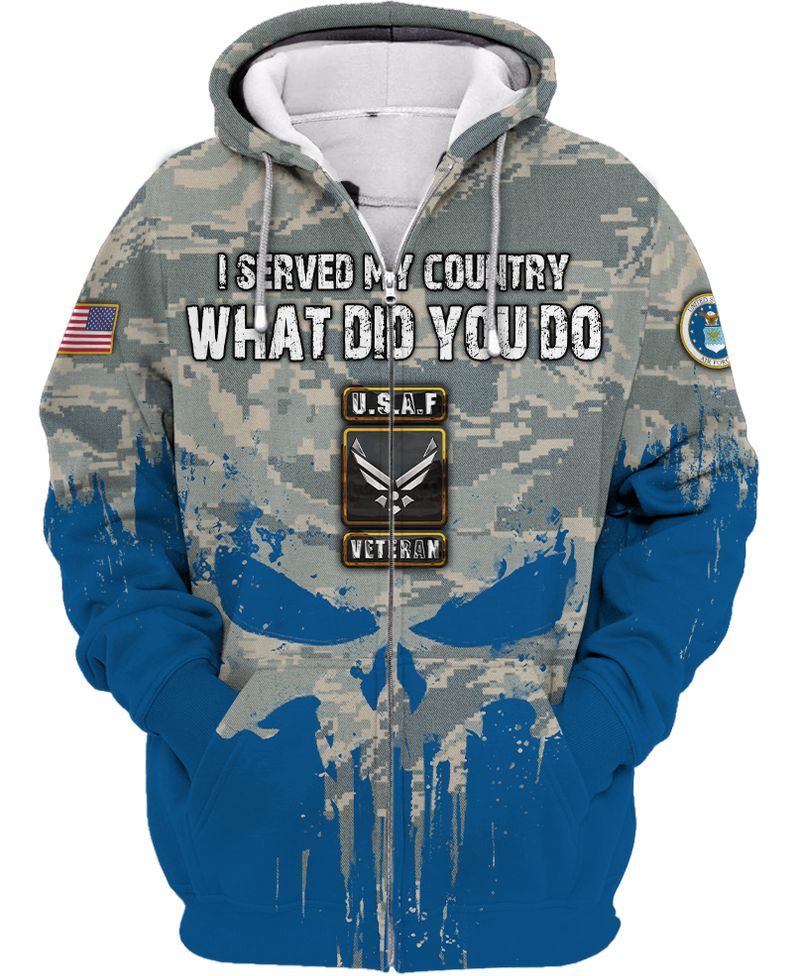 Air Force Veteran 3D Printed VN406 | Brosvet