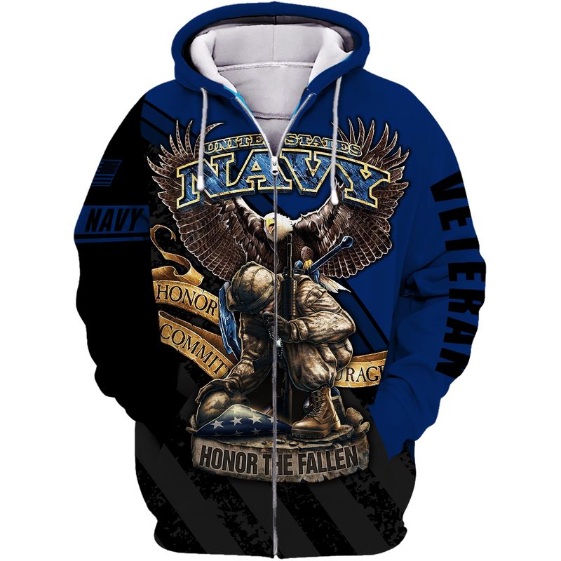 Navy Veteran 3D Printed VN201|Brosvet