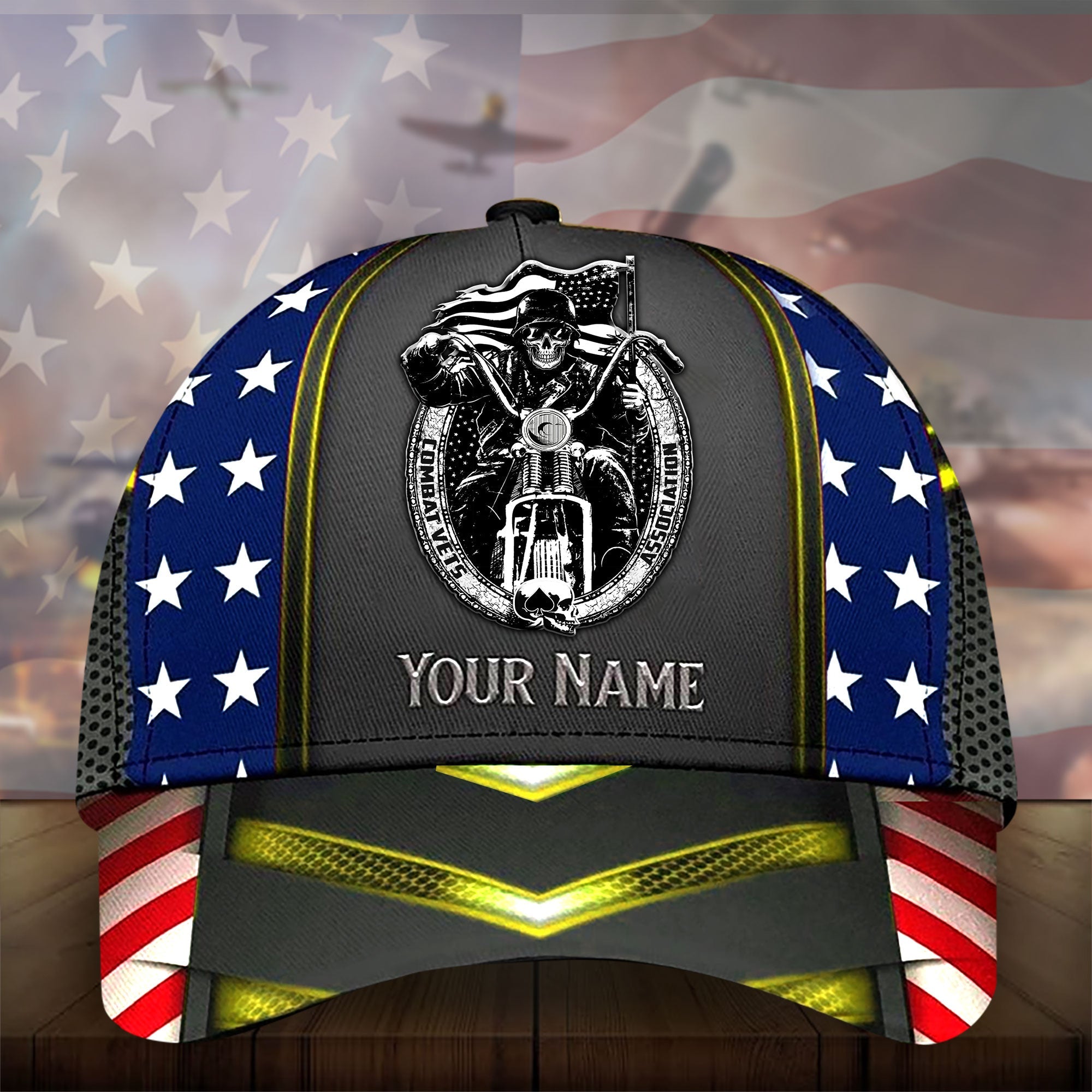 The Best Combat Vets Cap 3D Multicolor Personalized VN221202MH